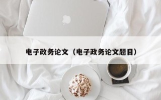 电子政务论文（电子政务论文题目）