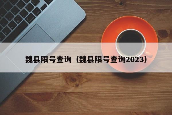 魏县限号查询（魏县限号查询2023）-第1张图片-状元论文